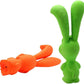 Latex Rabbit Toy Squeeze - Orange