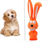 Latex Rabbit Toy Squeeze - Orange