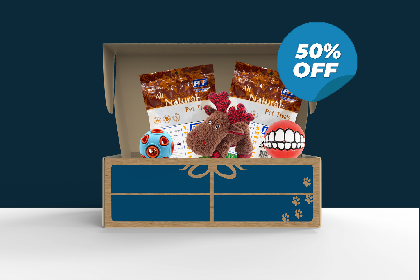Dog Treat Present Box (Small)