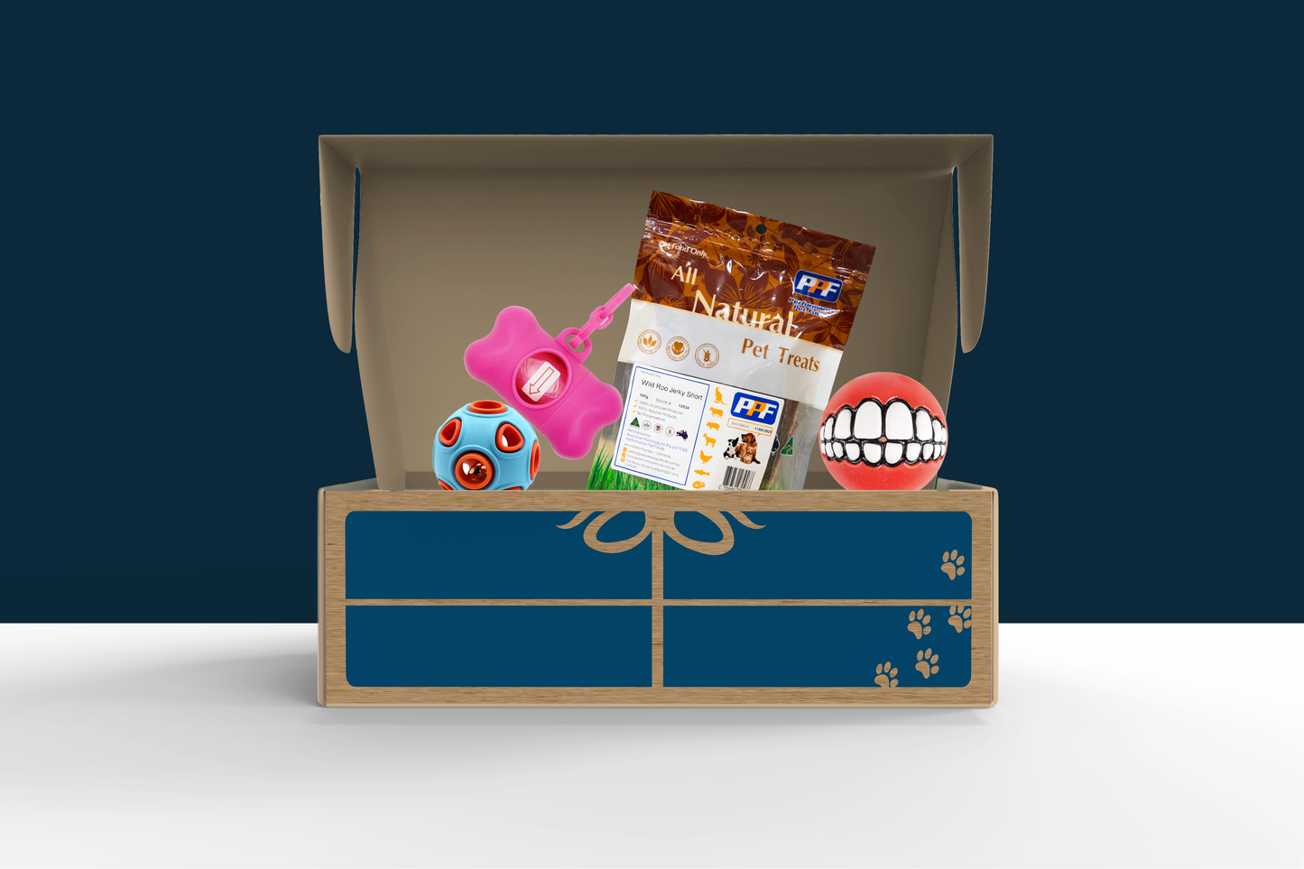 Dog Treat Present Box (Mini)