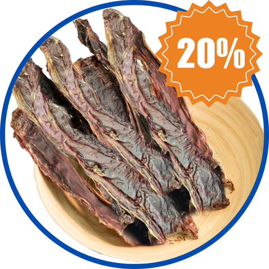 Roo Jerky Steak  - Dog Treats
