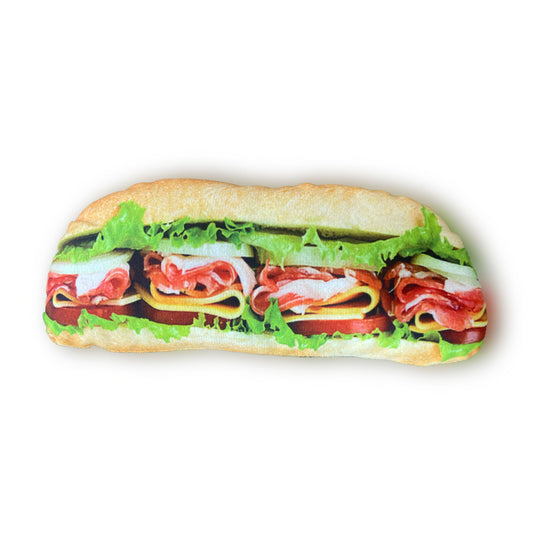 Sandwich Squeak Dog Toy